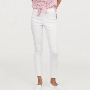 H&M white jeans